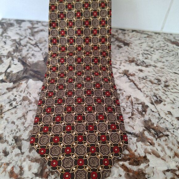 VALENTINO MEN TIE 100% silk - Picture 1 of 8
